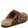 HEAVENLY FEET WOMENS SHOE - BLACK TAN LEOPARD